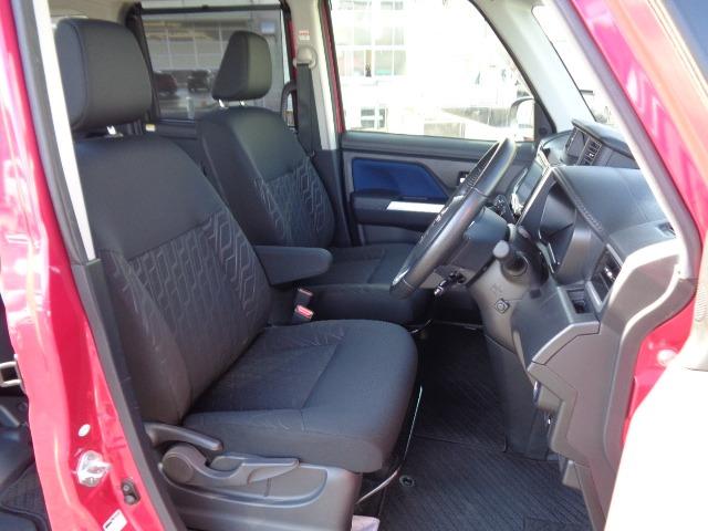 ルーミー カスタムG-T ターボ 純正ナビ バックカメラ LEDヘッドライト ETC クルーズコントロール 衝突被害軽減システム 純正エンジンスターター ステアリングリモコン スペアタイヤ積載 走行距離無制限1年保証付き(4枚目)