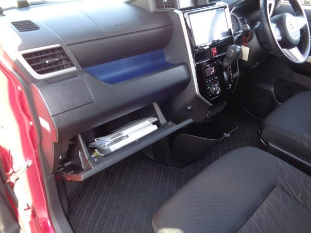 ルーミー カスタムG-T ターボ 純正ナビ バックカメラ LEDヘッドライト ETC クルーズコントロール 衝突被害軽減システム 純正エンジンスターター ステアリングリモコン スペアタイヤ積載 走行距離無制限1年保証付き(12枚目)