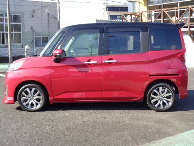 ルーミー カスタムG-T ターボ 純正ナビ バックカメラ LEDヘッドライト ETC クルーズコントロール 衝突被害軽減システム 純正エンジンスターター ステアリングリモコン スペアタイヤ積載 走行距離無制限1年保証付き(21枚目)