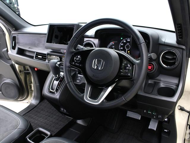 N-ONE プレミアム ワンオーナー 禁煙車 衝突軽減ブレーキ 障害物センサー 電子パーキングブレーキ シートヒーター ETC アイボリーパールツートン ステアリングリモコン オートクルーズ 純正アルミホイール(28枚目)
