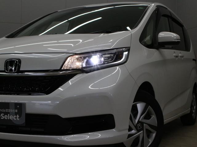 フリード+ハイブリッド ハイブリッドG ワンオーナー 禁煙車 衝突軽減ブレーキ 両側電動スライドドア 前後ドライブレコーダー 8インチ純正ナビ DVD再生 CD フルセグTV Bluetooth リアカメラ ETC シートヒーター(14枚目)