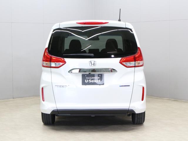 フリード+ハイブリッド ハイブリッドG ワンオーナー 禁煙車 衝突軽減ブレーキ 両側電動スライドドア 前後ドライブレコーダー 8インチ純正ナビ DVD再生 CD フルセグTV Bluetooth リアカメラ ETC シートヒーター(19枚目)