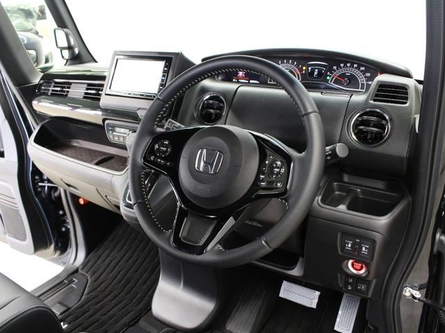 Ｎ－ＢＯＸカスタム ＥＸターボ　ワンオーナー　禁煙車　衝突軽減ブレーキ　電子パーキングブレーキ　両側電動スライドドア　純正ナビ　ＤＶＤ再生　ＣＤ録音　フルセグＴＶ　Ｂｌｕｅｔｏｏｔｈ　リアカメラ　ＥＴＣ　前後ドライブレコーダー（32枚目）