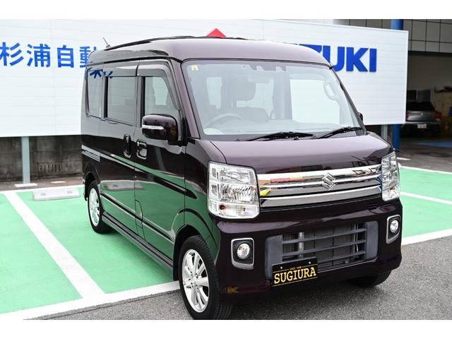 エブリイワゴン ＰＺターボスペシャル　両側電動パワースライド　電動ステップ　新品タイヤ　ドラレコ　ＥＴＣ　バックカメラ　シートヒーター　オートエアコン　オートライト　ナビ　デュアルカメラブレーキサポート（5枚目）