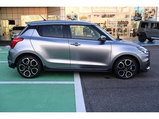 スイフトスポーツ ベースグレード 6MT メーカー保証 新品タイヤ 新品ナビ 新品ETC 新品バックカメラ 新品フロアマット アップルカープレイ アンドロイドオート 衝突被害軽減ブレーキ 横滑り防止システム 追従式クルーズコントロール(6枚目)