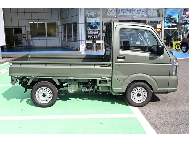 キャリイトラック KCエアコン・パワステ 新色 届出済未使用車 メーカー保証 マット バイザー コーナーセンサー 4AT アイドリングストップ エアコン パワステ パワーウインドウ キーレス 衝突被害軽減ブレーキ 横滑り防止システム(6枚目)
