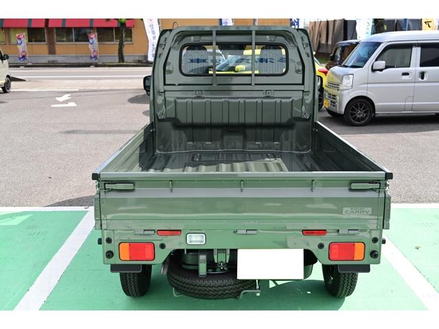 キャリイトラック KCエアコン・パワステ 新色 届出済未使用車 メーカー保証 マット バイザー コーナーセンサー 4AT アイドリングストップ エアコン パワステ パワーウインドウ キーレス 衝突被害軽減ブレーキ 横滑り防止システム(8枚目)