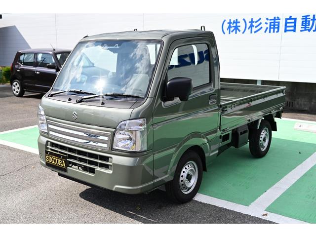 キャリイトラック KCエアコン・パワステ 新色 届出済未使用車 メーカー保証 マット バイザー コーナーセンサー 4AT アイドリングストップ エアコン パワステ パワーウインドウ キーレス 衝突被害軽減ブレーキ 横滑り防止システム(11枚目)