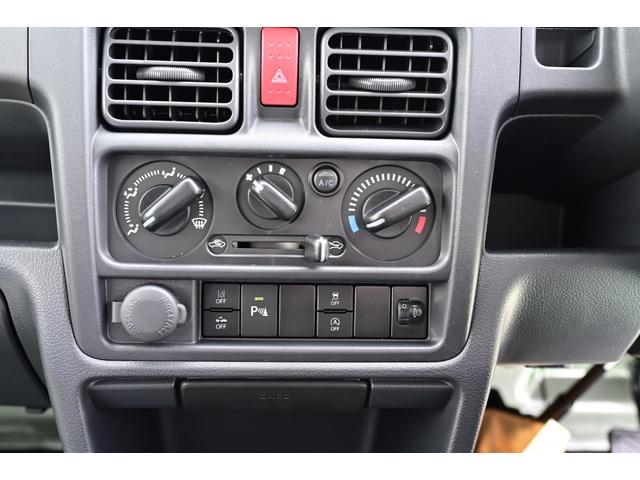 キャリイトラック KCエアコン・パワステ 新色 届出済未使用車 メーカー保証 マット バイザー コーナーセンサー 4AT アイドリングストップ エアコン パワステ パワーウインドウ キーレス 衝突被害軽減ブレーキ 横滑り防止システム(18枚目)