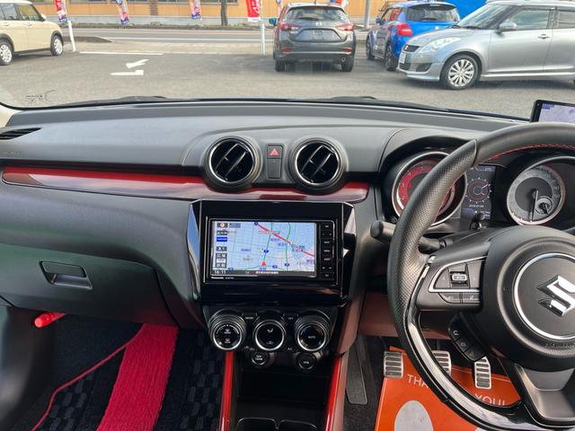 スイフトスポーツ ベースグレード ベースグレード 6速マニュアル パーキングアシスト 全方位カメラパッケージ装着車 純正ナビ ビルトインETC タイヤ新品 バッテリー新品(19枚目)