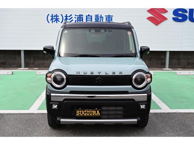 ハスラー タフワイルド　純正全周囲９インチナビ　ワンオーナー　禁煙　当社販売整備車両　メーカー保証　アップルカープレイ　アンドロイドオート　コーナーセンサー　前後ドラレコ　ＥＴＣ　純正オプション多　シートヒーター　特別仕様車（2枚目）