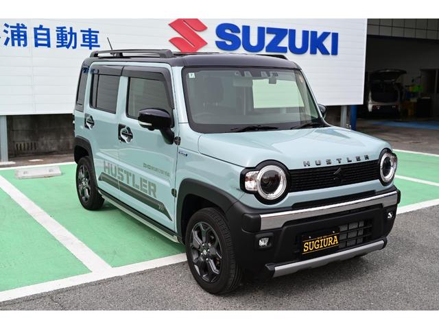 ハスラー タフワイルド　純正全周囲９インチナビ　ワンオーナー　禁煙　当社販売整備車両　メーカー保証　アップルカープレイ　アンドロイドオート　コーナーセンサー　前後ドラレコ　ＥＴＣ　純正オプション多　シートヒーター　特別仕様車（5枚目）