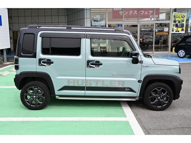 ハスラー タフワイルド　純正全周囲９インチナビ　ワンオーナー　禁煙　当社販売整備車両　メーカー保証　アップルカープレイ　アンドロイドオート　コーナーセンサー　前後ドラレコ　ＥＴＣ　純正オプション多　シートヒーター　特別仕様車（6枚目）