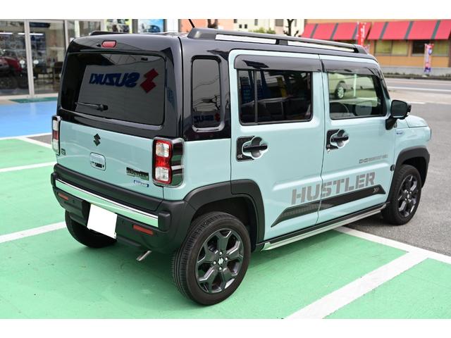 ハスラー タフワイルド　純正全周囲９インチナビ　ワンオーナー　禁煙　当社販売整備車両　メーカー保証　アップルカープレイ　アンドロイドオート　コーナーセンサー　前後ドラレコ　ＥＴＣ　純正オプション多　シートヒーター　特別仕様車（7枚目）