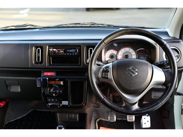 アルトワークス ベースグレード　４ＷＤ　５ＭＴ　レカロシート　ターボ　ローダウン　ダウンサス　ＫＹＢショック　純正ＡＷ　新品タイヤ　革巻きステアリング　フォグランプ　ＨＩＤヘッドライト　オートエアコン　スマートキー　スタッドレス付き（3枚目）
