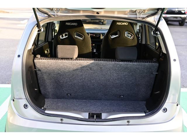 アルトワークス ベースグレード　４ＷＤ　５ＭＴ　レカロシート　ターボ　ローダウン　ダウンサス　ＫＹＢショック　純正ＡＷ　新品タイヤ　革巻きステアリング　フォグランプ　ＨＩＤヘッドライト　オートエアコン　スマートキー　スタッドレス付き（35枚目）