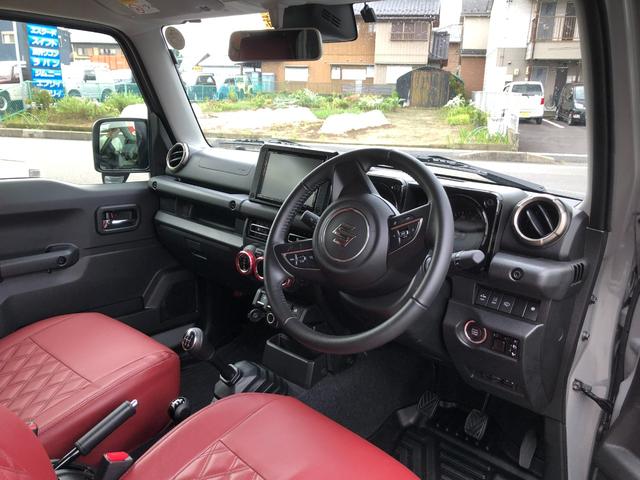 ジムニー ＸＣ　当社デモカー／４ＷＤ／５速マニュアル／３インチリフトアップ／オリジナルマフラー／オリジナルオバフェン／オリジナルツートンカラー／オリジナルシートカバー／スマートキー／ナビ／地デジＴＶ／バックカメラ（17枚目）