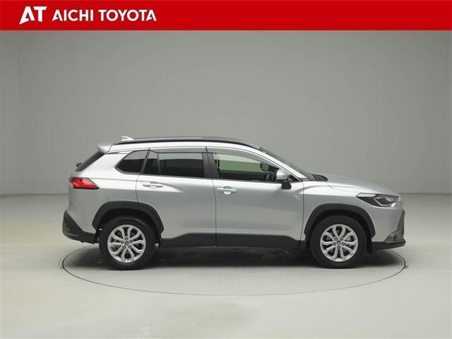 カローラクロス ハイブリッド S LEDライト フルセグTV アルミホイール クルーズコントロール スマートキー ETC イモビ ワンオーナー メモリーナビ ドラレコ リヤカメラ 衝突防止ブレーキ(7枚目)