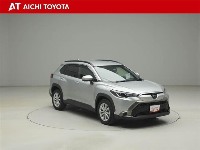 カローラクロス ハイブリッド S LEDライト フルセグTV アルミホイール クルーズコントロール スマートキー ETC イモビ ワンオーナー メモリーナビ ドラレコ リヤカメラ 衝突防止ブレーキ(8枚目)