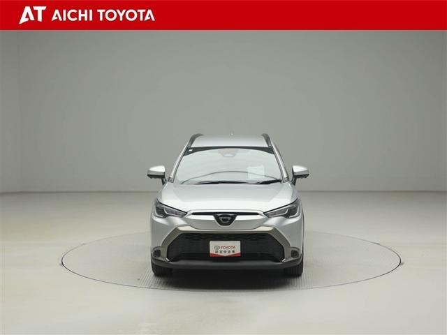 カローラクロス ハイブリッド S LEDライト フルセグTV アルミホイール クルーズコントロール スマートキー ETC イモビ ワンオーナー メモリーナビ ドラレコ リヤカメラ 衝突防止ブレーキ(9枚目)