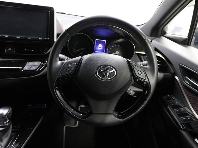 C-HR G LEDエディション プリクラッシュセーフティー 横滑り防止機能 Bカメ 地デジ LEDヘッドライト 盗難防止装置 AAC スマートキー DVD再生可 デュアルエアバッグ ワンオーナー キーフリー ABS メモリナビ(24枚目)