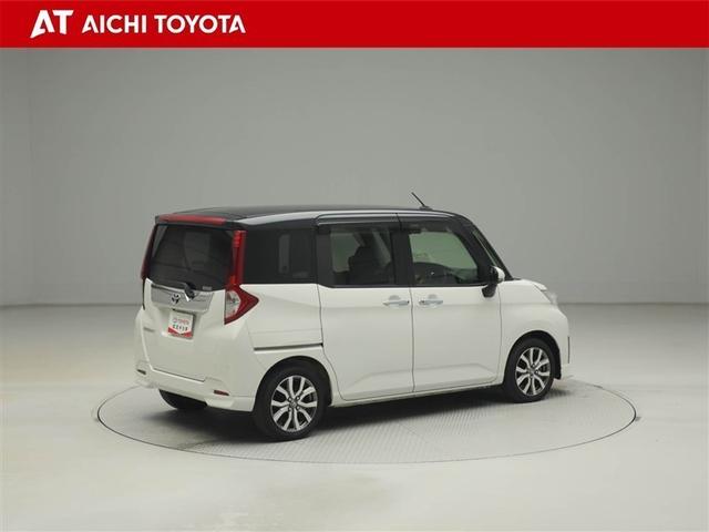 ルーミー カスタムＧ－Ｔ　助手席エアバック　両側オートスライドドア　スマートキープッシュスタート　ＬＥＤライト　１オーナー　横滑り防止機能　クルコン　ＥＴＣ付　アルミホイール　キーレス　ＤＶＤ　ドラレコ　ナビ＆ＴＶ　エアバッグ（6枚目）