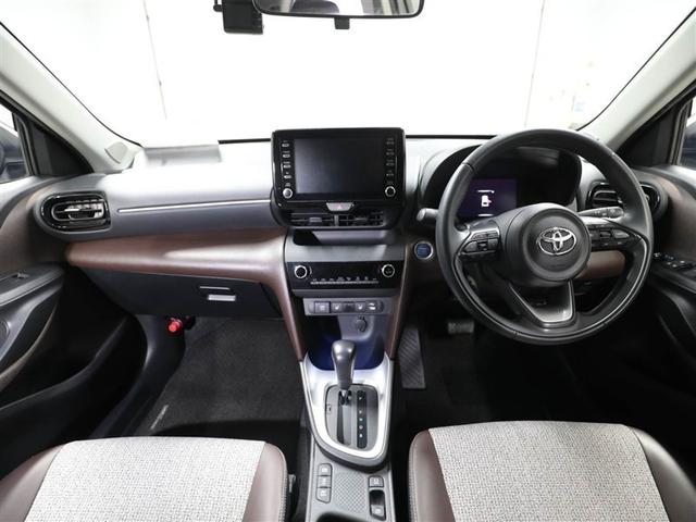 ヤリスクロス ハイブリッドＺ　ドライブレコーダ　インテリジェントキー　アルミホイル　ＬＥＤライト　１オ－ナ－　リアカメラ　クルーズコントロール　横滑り防止システム　ナビＴＶ　メモリーナビゲーション　電動シ－ト　パワステ　キーフリー（18枚目）