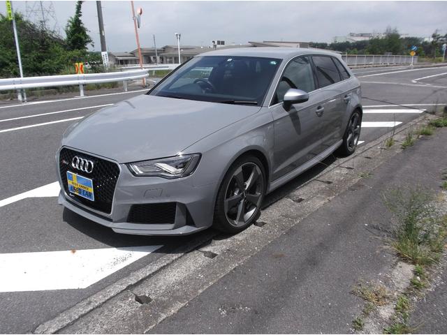 アウディ ｒｓ３スポーツバックベースグレード ナルドグレー レザーシート 純正ナビ ｔｖの中古車 車体価格469 9万円 16 平成28 年式 走行4 3万キロ 車体色グレー 愛知県豊田市堤町伊勢堤２７ ８ ｓｔｅｐ ｕｐ ａｕｔｏ ステップアップオートの在庫 グーネット中古車