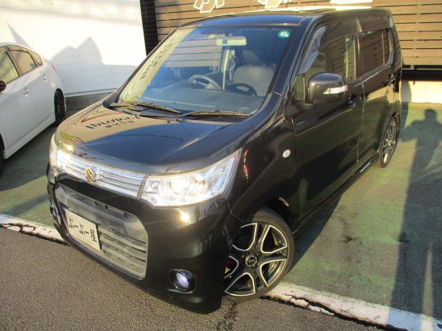 X アイドリングストップ 走行37000キロ 純正エアロ ローダウン OZ16インチAW リアスポ ゴールドエンブレム 4灯HID ウインカーミラ SDナビフルセグバックモニターETC スマートキ 保証付(2枚目)