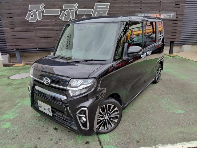 タント カスタムＲＳセレクション　スマートアシスト　走行５３６７９Ｋ　４灯ＬＥＤライト　１５アルミ　両側電動ドア　Ｃソナ　黒ハーフレザーシート　シートヒータ　クルコン　ＥＴＣ　ＳＤナビＴＶＢＴＢモニステリモ　スマートキＸ２Ｐスタ保証付（2枚目）