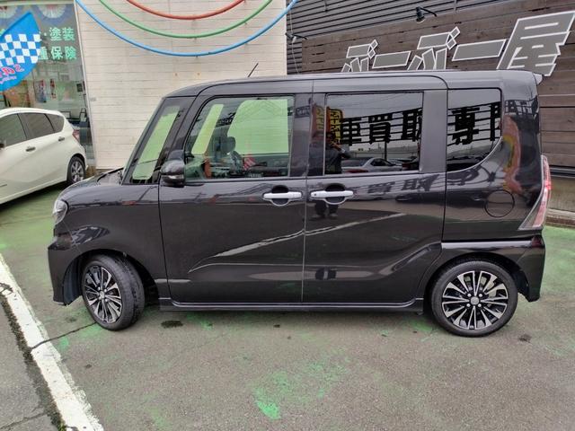 タント カスタムＲＳセレクション　スマートアシスト　走行５３６７９Ｋ　４灯ＬＥＤライト　１５アルミ　両側電動ドア　Ｃソナ　黒ハーフレザーシート　シートヒータ　クルコン　ＥＴＣ　ＳＤナビＴＶＢＴＢモニステリモ　スマートキＸ２Ｐスタ保証付（24枚目）