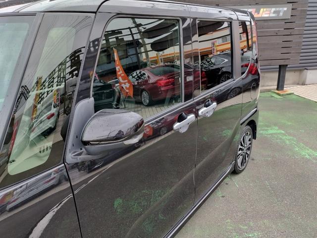 タント カスタムＲＳセレクション　スマートアシスト　走行５３６７９Ｋ　４灯ＬＥＤライト　１５アルミ　両側電動ドア　Ｃソナ　黒ハーフレザーシート　シートヒータ　クルコン　ＥＴＣ　ＳＤナビＴＶＢＴＢモニステリモ　スマートキＸ２Ｐスタ保証付（26枚目）