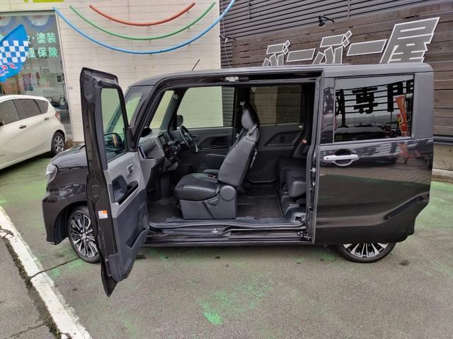 タント カスタムＲＳセレクション　スマートアシスト　走行５３６７９Ｋ　４灯ＬＥＤライト　１５アルミ　両側電動ドア　Ｃソナ　黒ハーフレザーシート　シートヒータ　クルコン　ＥＴＣ　ＳＤナビＴＶＢＴＢモニステリモ　スマートキＸ２Ｐスタ保証付（27枚目）