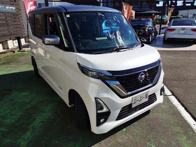 ルークス ハイウェイスター　Ｇターボプロパイロットエディション　エマブレ　検９年６月　走行５２３１０Ｋ　４灯ＬＥＤ　外１５ＡＷ　レグノタイヤ　両側電動ドア　Ｃソナ　前後ドラレコ　レーダー　ツイータ　９型ナビＴＶＢＴ全方位モニＥＴＣ　プロパイロット　スマートキ保証付（7枚目）