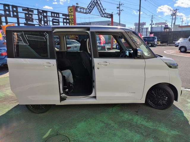 ルークス ハイウェイスター　Ｇターボプロパイロットエディション　エマブレ　検９年６月　走行５２３１０Ｋ　４灯ＬＥＤ　外１５ＡＷ　レグノタイヤ　両側電動ドア　Ｃソナ　前後ドラレコ　レーダー　ツイータ　９型ナビＴＶＢＴ全方位モニＥＴＣ　プロパイロット　スマートキ保証付（14枚目）