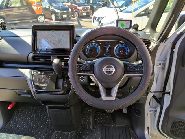 ルークス ハイウェイスター　Ｇターボプロパイロットエディション　エマブレ　検９年６月　走行５２３１０Ｋ　４灯ＬＥＤ　外１５ＡＷ　レグノタイヤ　両側電動ドア　Ｃソナ　前後ドラレコ　レーダー　ツイータ　９型ナビＴＶＢＴ全方位モニＥＴＣ　プロパイロット　スマートキ保証付（61枚目）