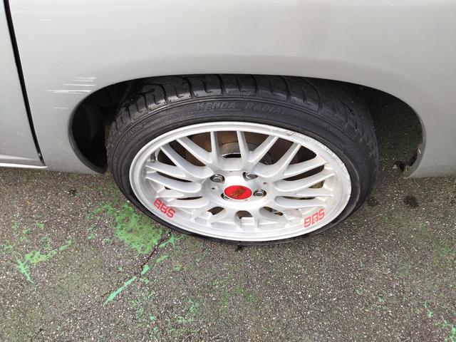 プロボックスバン DX 走行93260K Tチェーン 外LEDライト 車高調 外16アルミ リアスモーク 黒レザー調シートカバ ETC BluetoothCDDVDUSB キーレス スタッドレスセット ナルディハンドル保証付(3枚目)