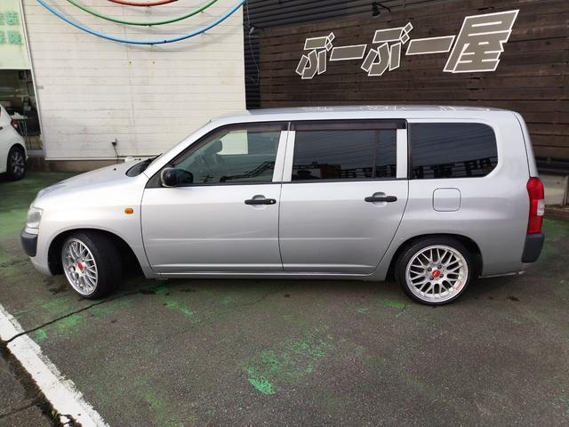 プロボックスバン DX 走行93260K Tチェーン 外LEDライト 車高調 外16アルミ リアスモーク 黒レザー調シートカバ ETC BluetoothCDDVDUSB キーレス スタッドレスセット ナルディハンドル保証付(24枚目)