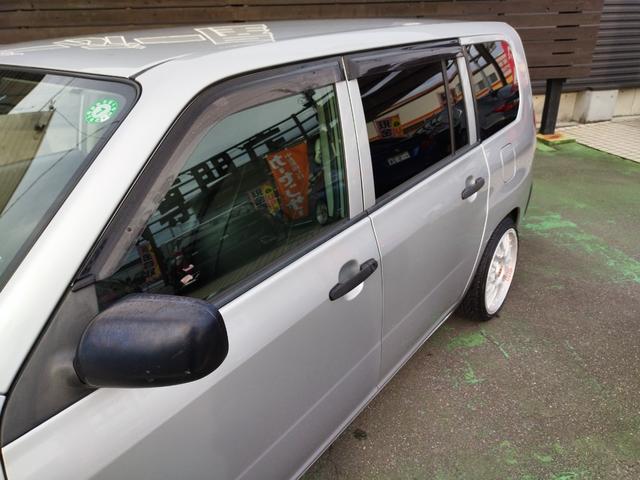 プロボックスバン DX 走行93260K Tチェーン 外LEDライト 車高調 外16アルミ リアスモーク 黒レザー調シートカバ ETC BluetoothCDDVDUSB キーレス スタッドレスセット ナルディハンドル保証付(26枚目)