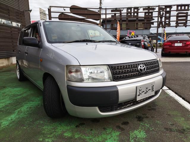 プロボックスバン DX 走行93260K Tチェーン 外LEDライト 車高調 外16アルミ リアスモーク 黒レザー調シートカバ ETC BluetoothCDDVDUSB キーレス スタッドレスセット ナルディハンドル保証付(35枚目)