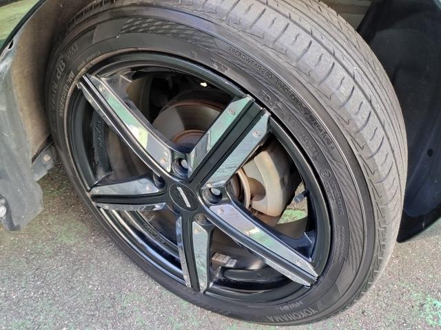 プリウスアルファ S 走行99136K 検9年3月 DADエアロ リアスポ ボンネットスポ 車高調 外18AW LEDテール HIDライト フォグ 9型ナビフルセグBモニ 前後ドラレコ 黒ウッドパネル スマートキX2保証付(8枚目)