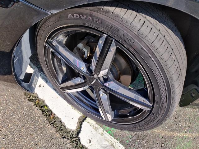 プリウスアルファ S 走行99136K 検9年3月 DADエアロ リアスポ ボンネットスポ 車高調 外18AW LEDテール HIDライト フォグ 9型ナビフルセグBモニ 前後ドラレコ 黒ウッドパネル スマートキX2保証付(29枚目)