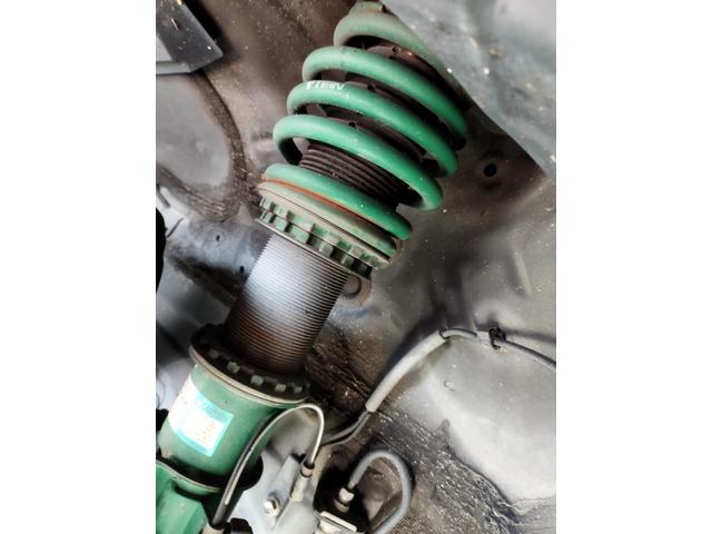 プリウスアルファ S 走行99136K 検9年3月 DADエアロ リアスポ ボンネットスポ 車高調 外18AW LEDテール HIDライト フォグ 9型ナビフルセグBモニ 前後ドラレコ 黒ウッドパネル スマートキX2保証付(30枚目)