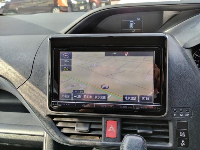 ヴォクシー ZS 1オーナー 走行97852K Tチェーン 両側電動ドア 16アルミ リアスポ LEDヘッド フォグ 7人乗 アイドルストップ 9型ナビTVBモニETCステリモ ドラレコ フリップモニ スマートキ保証付(4枚目)