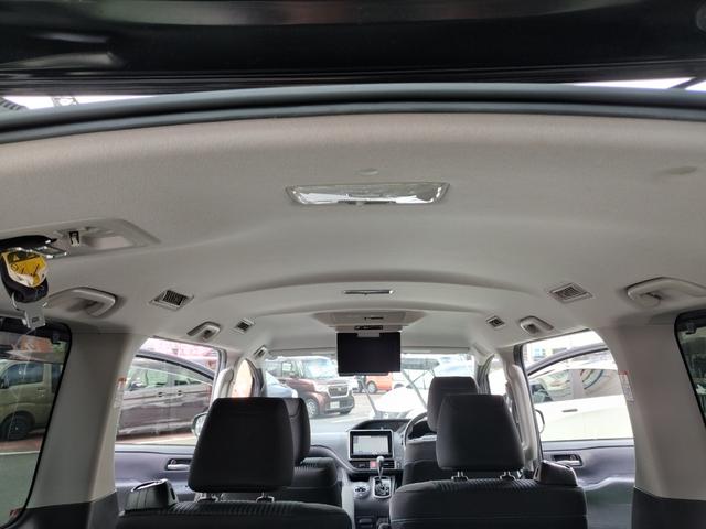 ヴォクシー ZS 1オーナー 走行97852K Tチェーン 両側電動ドア 16アルミ リアスポ LEDヘッド フォグ 7人乗 アイドルストップ 9型ナビTVBモニETCステリモ ドラレコ フリップモニ スマートキ保証付(60枚目)