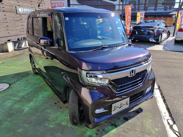 N-BOXカスタム G・Lホンダセンシング 1オーナー 走行22056K 禁煙車 左パワスラ 14アルミ リアスポ Cソナ 4灯LEDライト クルコン ステリモ レーダー ドラレコ SDナビフルセグバックモニターETC スマートキーX2 保証付(7枚目)