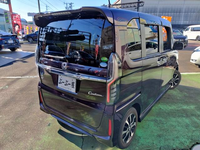 N-BOXカスタム G・Lホンダセンシング 1オーナー 走行22056K 禁煙車 左パワスラ 14アルミ リアスポ Cソナ 4灯LEDライト クルコン ステリモ レーダー ドラレコ SDナビフルセグバックモニターETC スマートキーX2 保証付(15枚目)