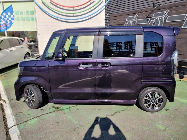 N-BOXカスタム G・Lホンダセンシング 1オーナー 走行22056K 禁煙車 左パワスラ 14アルミ リアスポ Cソナ 4灯LEDライト クルコン ステリモ レーダー ドラレコ SDナビフルセグバックモニターETC スマートキーX2 保証付(24枚目)