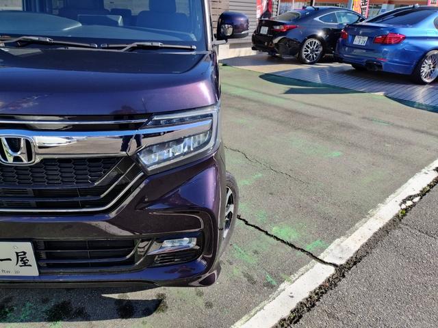 N-BOXカスタム G・Lホンダセンシング 1オーナー 走行22056K 禁煙車 左パワスラ 14アルミ リアスポ Cソナ 4灯LEDライト クルコン ステリモ レーダー ドラレコ SDナビフルセグバックモニターETC スマートキーX2 保証付(31枚目)