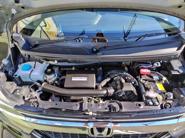 N-BOXカスタム G・Lホンダセンシング 1オーナー 走行22056K 禁煙車 左パワスラ 14アルミ リアスポ Cソナ 4灯LEDライト クルコン ステリモ レーダー ドラレコ SDナビフルセグバックモニターETC スマートキーX2 保証付(39枚目)